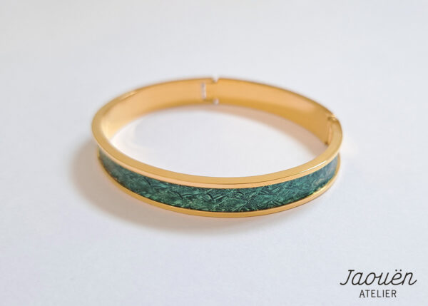 3_brecelet_cuir_saumon_vert