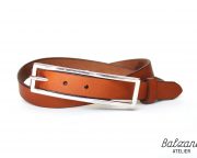 ceinture cuir femme camel