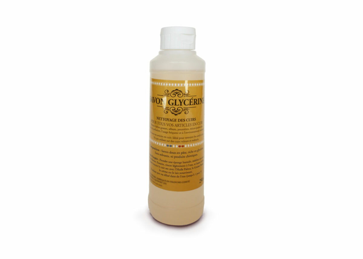 savon glycériné pour le cuir