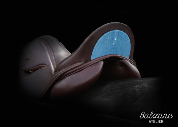 selle de dressage troussequin galuchat